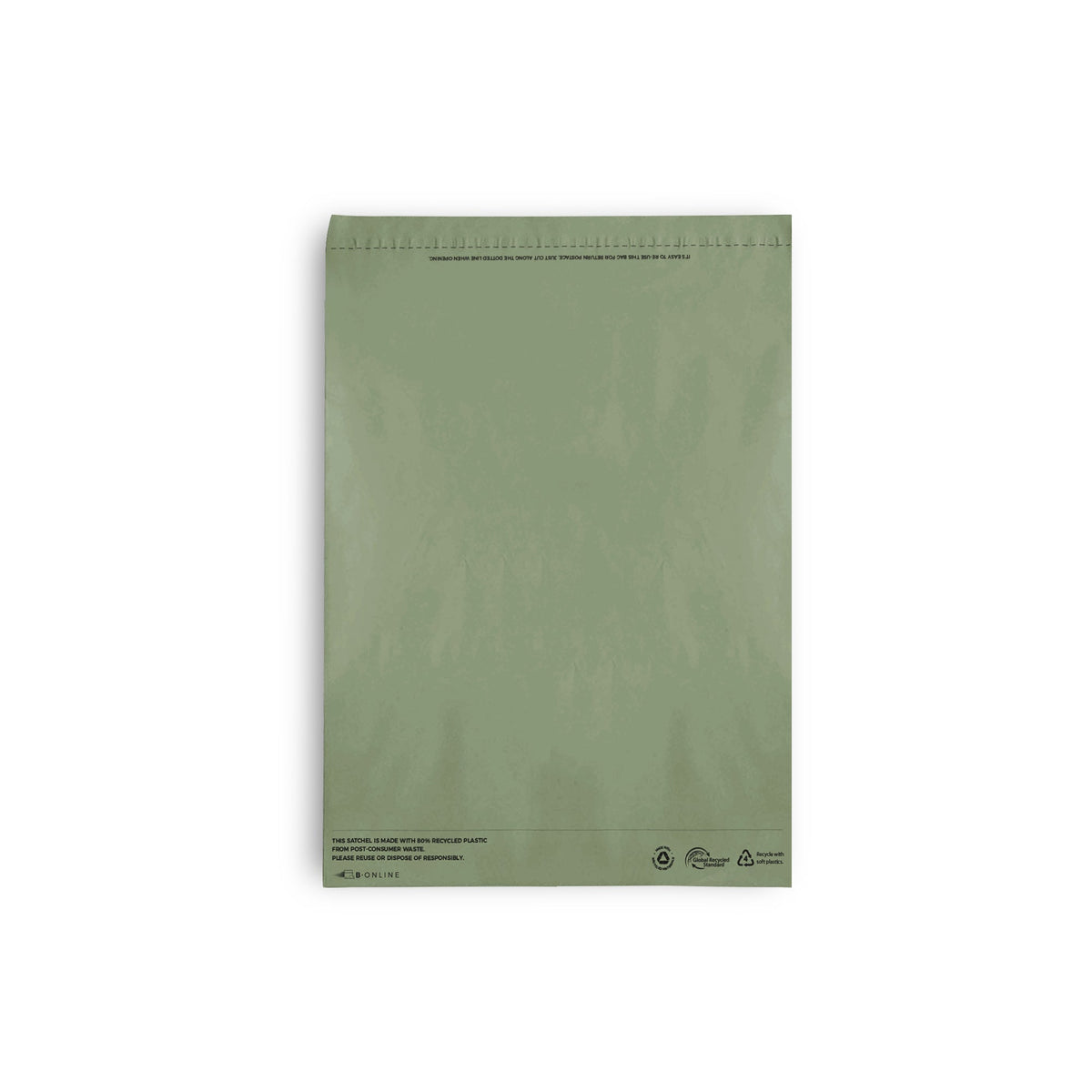 Green Recycled Plastic Mailers