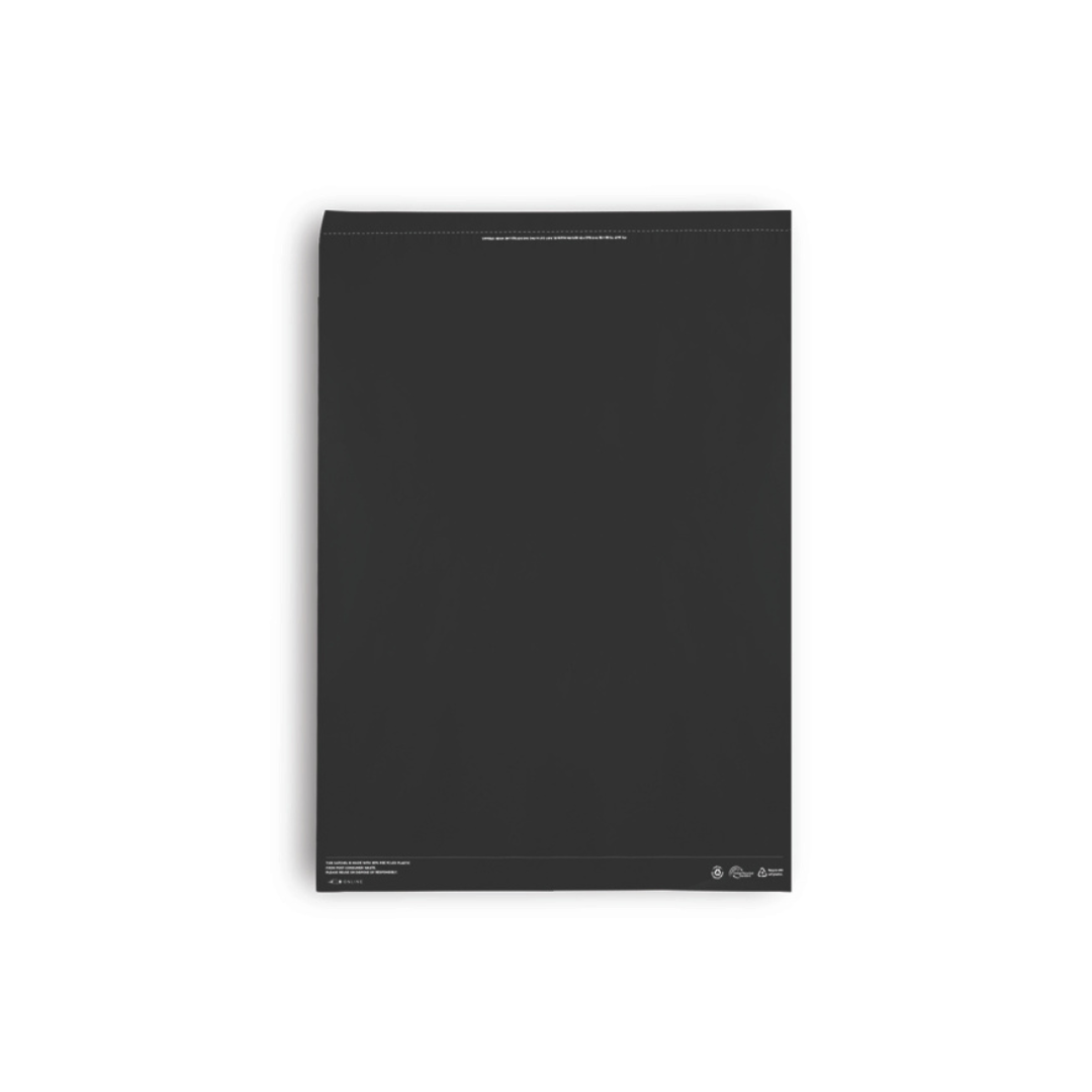 B Online Black Poly Mailer XXLRecycled-100/ctn