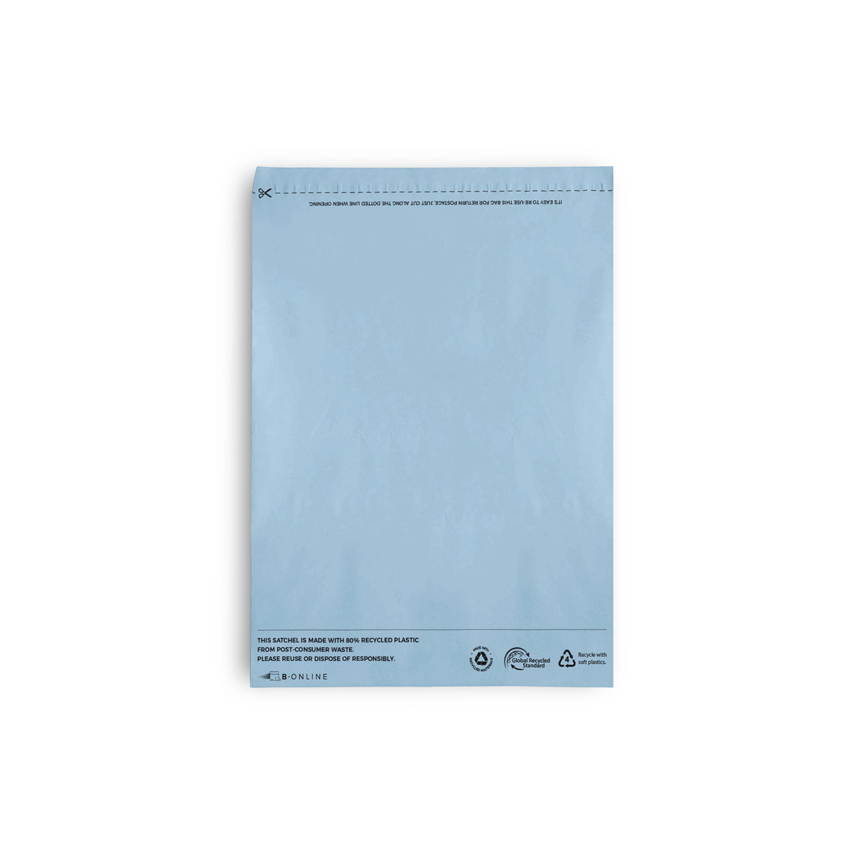 B Online Blue Poly Mailer A4 Recycled-200/ctn