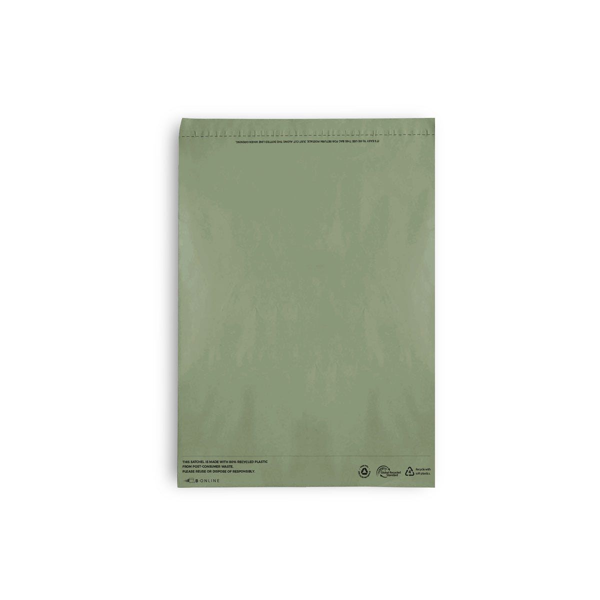 B Online Green Poly Mailer Foolscap Recycled-200