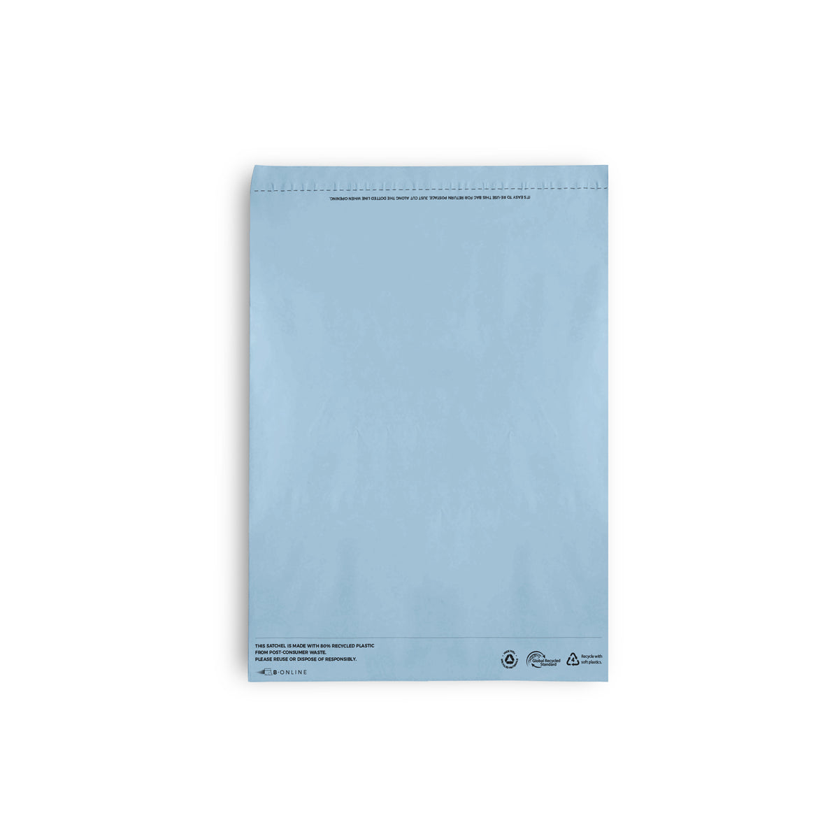 B Online Blue Poly Mailer Foolscap Recycled-200