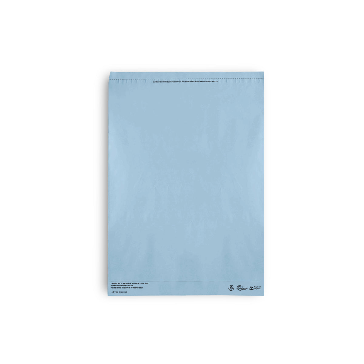 B Online Blue Poly Mailer Lineflow Recycled-200
