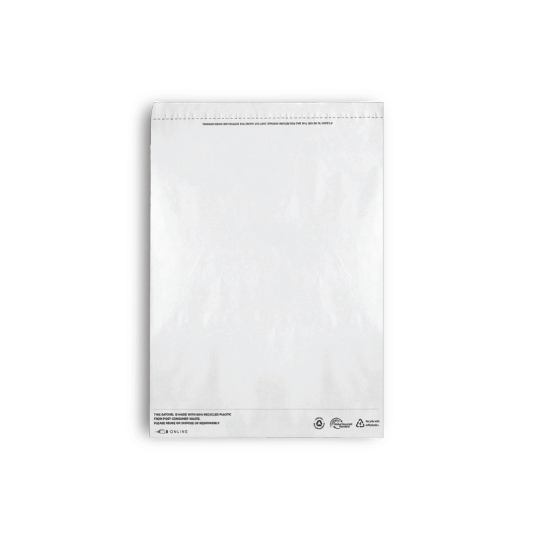 B Online White Poly Mailer Foolscap Recycled-200